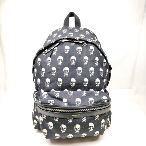 Saint Laurent Skull Backpack - Picture 1 of 11